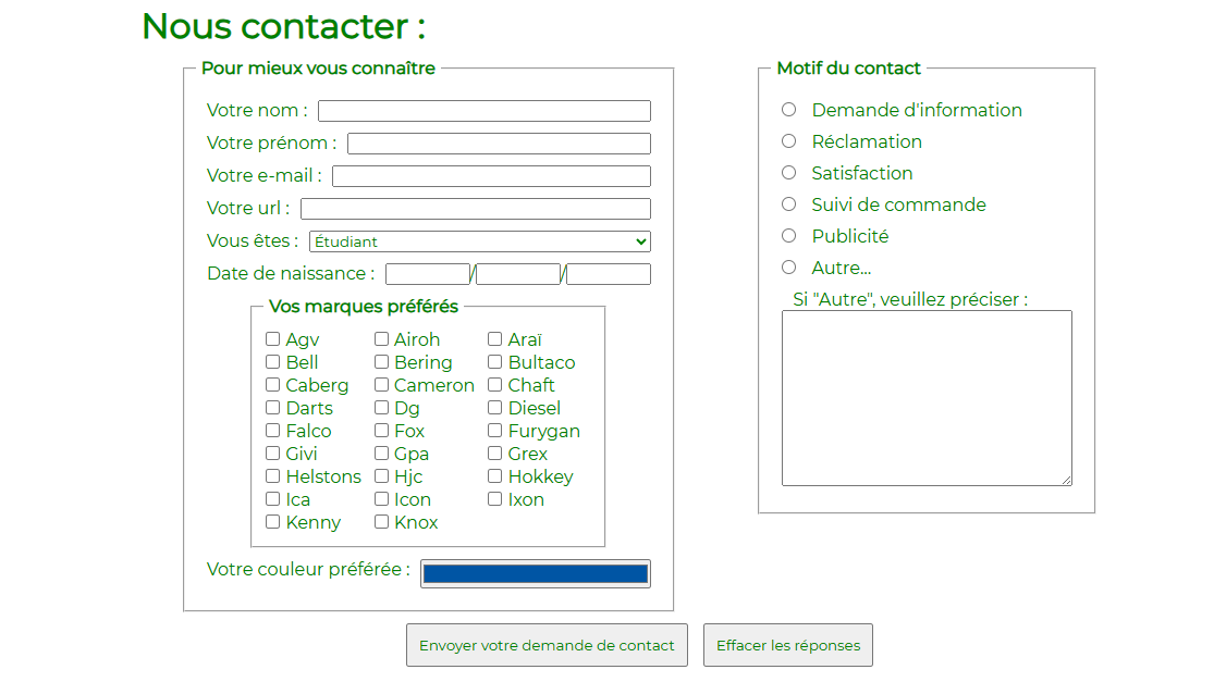 Contact Nolark